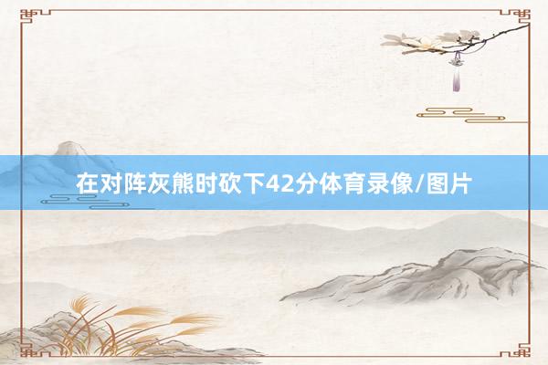 在对阵灰熊时砍下42分体育录像/图片