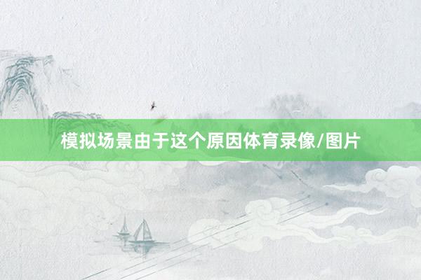 模拟场景由于这个原因体育录像/图片