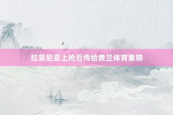 拉菲尼亚上抢后传给费兰体育集锦