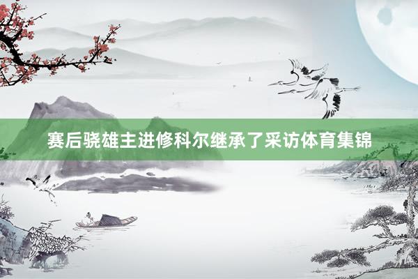 赛后骁雄主进修科尔继承了采访体育集锦