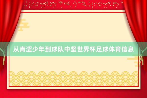 从青涩少年到球队中坚世界杯足球体育信息