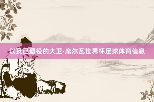 以及已退役的大卫·席尔瓦世界杯足球体育信息