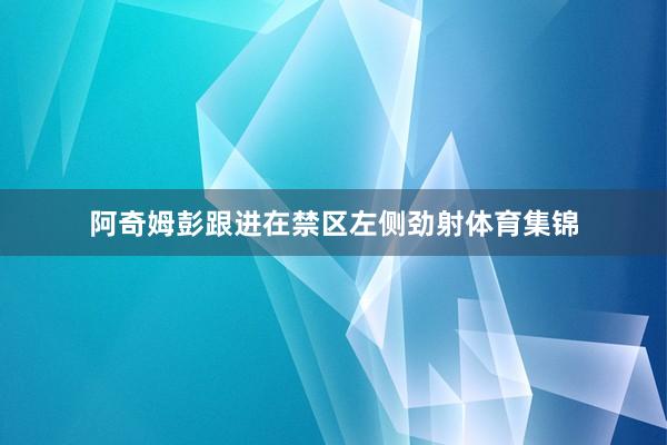 阿奇姆彭跟进在禁区左侧劲射体育集锦