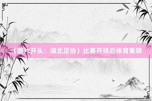 (图片开头:湖北足协)比赛开场后体育集锦