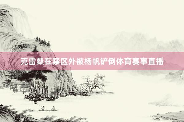 克雷桑在禁区外被杨帆铲倒体育赛事直播