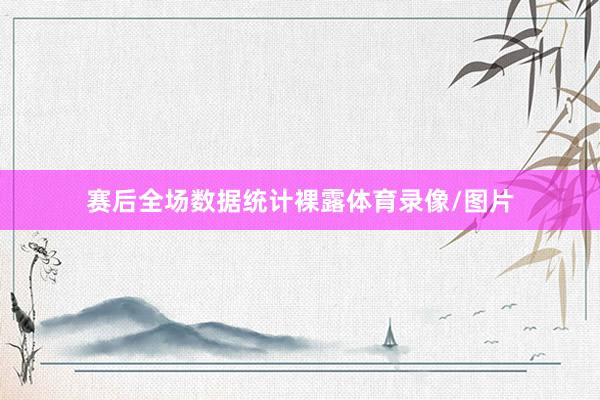 赛后全场数据统计裸露体育录像/图片